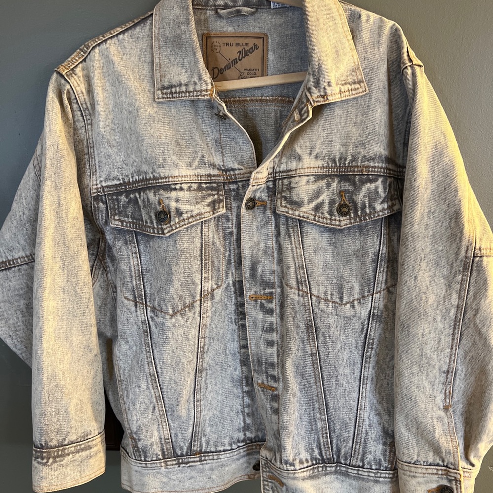 tru blue denim jacket East West Western Wear